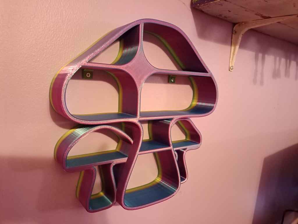 Mushroom shelf