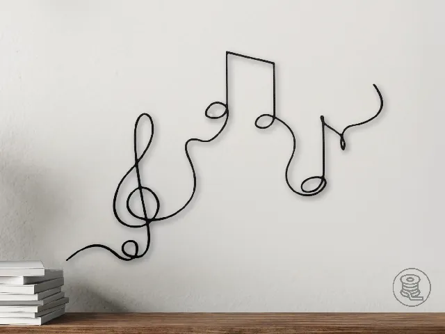 Musical Notes Wall Art