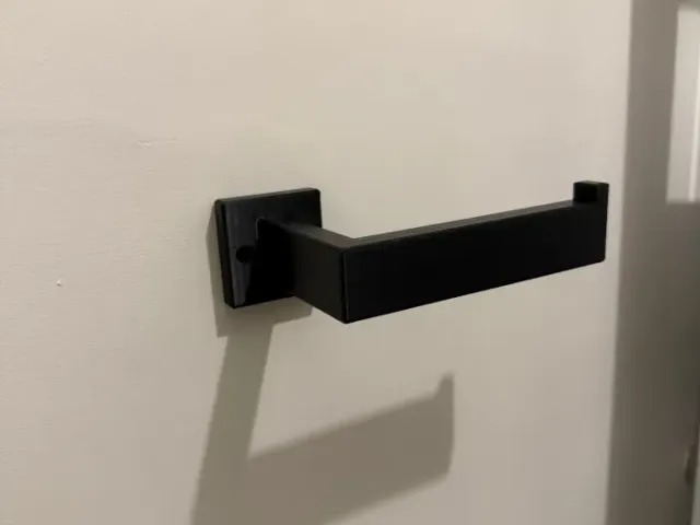 Modern Toilet Roll Holder V2 - Hidden Screws