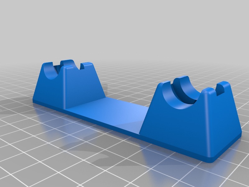 Miniatura 2 do modelo 3D Simpler Rollenhalter