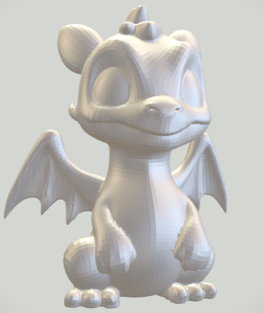 Miniatura 3 do modelo 3D Mini Cute Dragon
