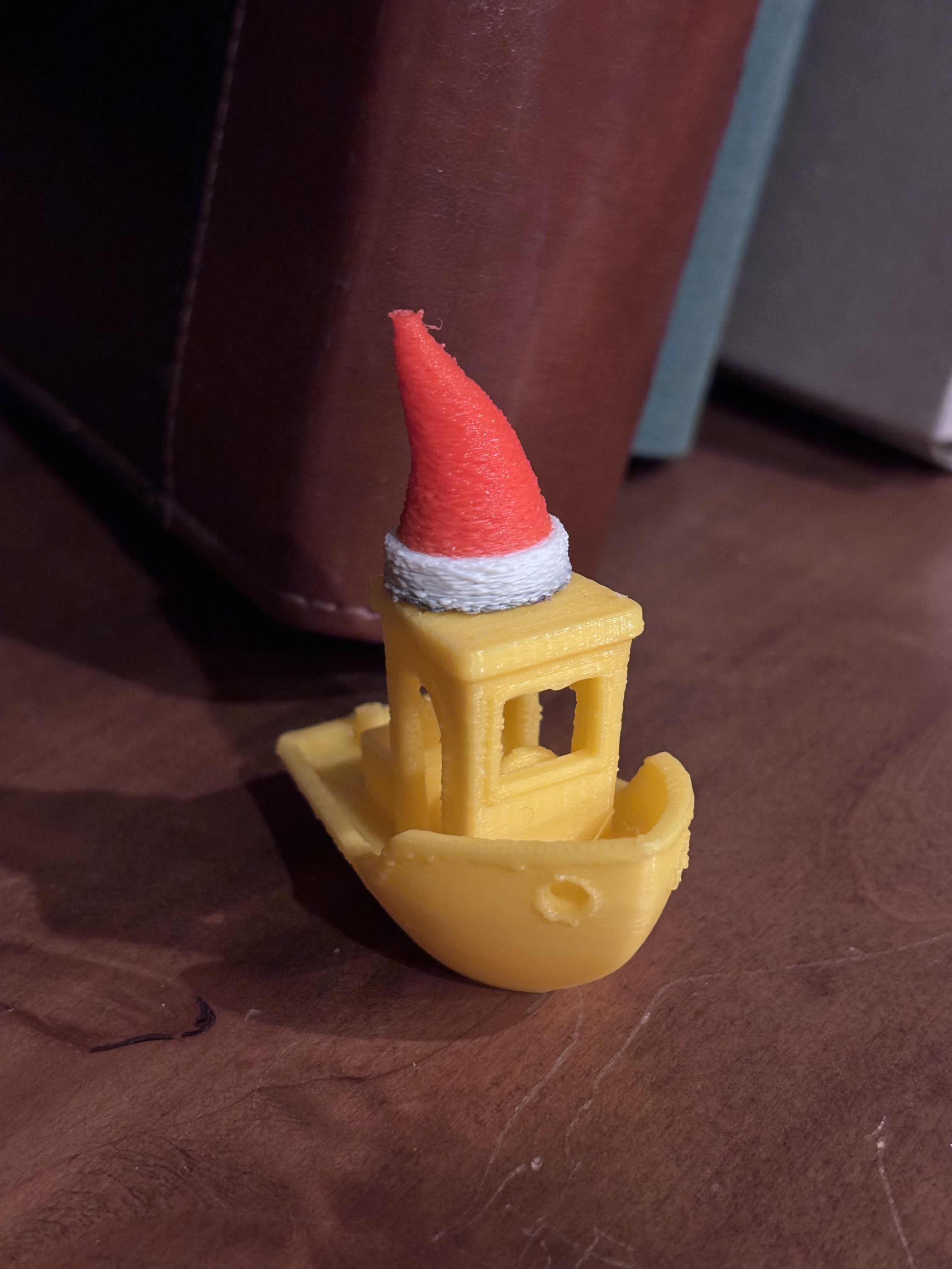 Santa Hat For Benchy