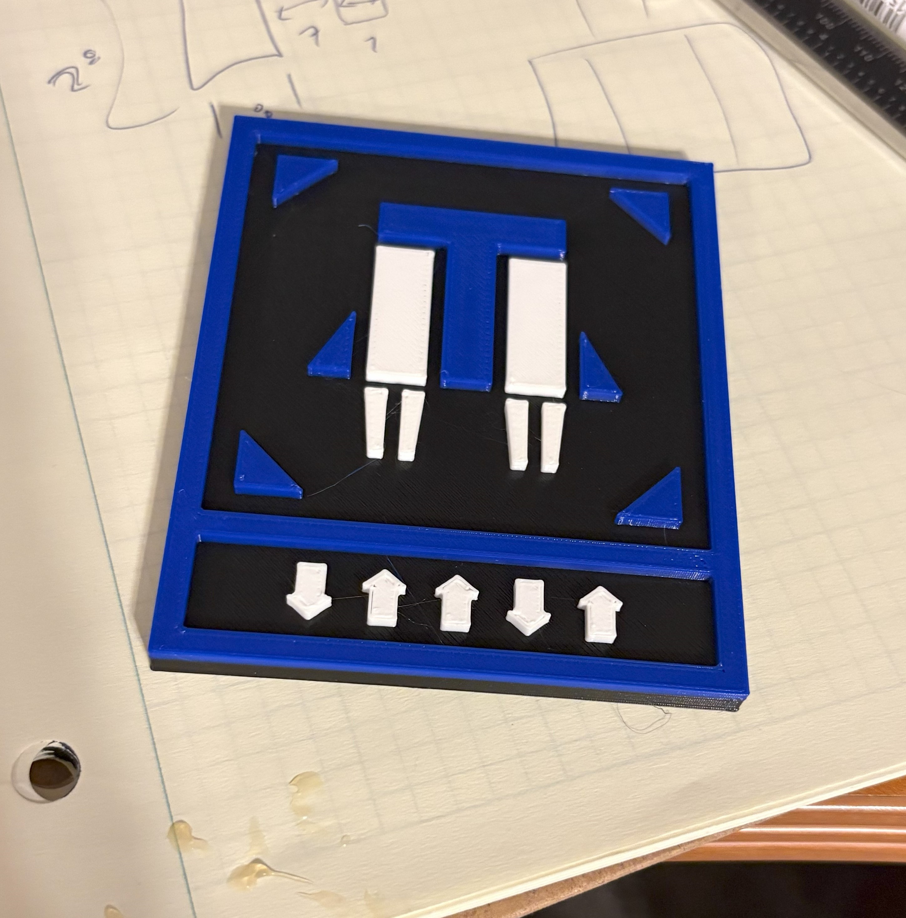 Helldivers 2 Jet Pack Plaque