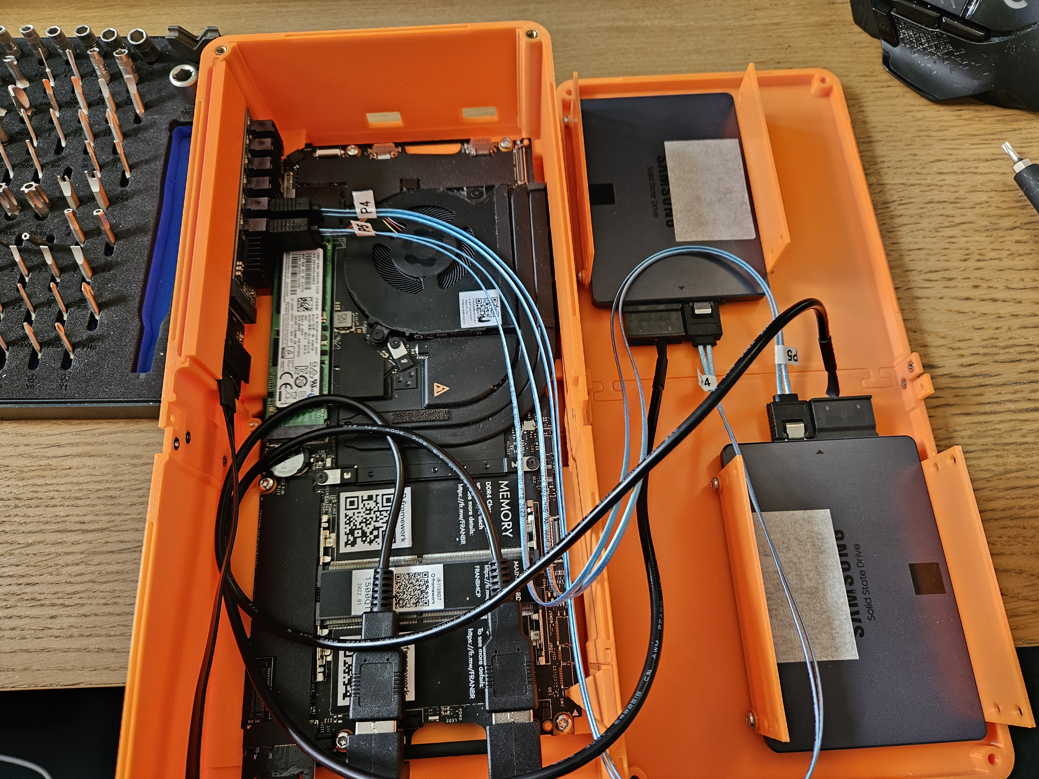 Framework NAS/media server with battery backup — thumbnail 17