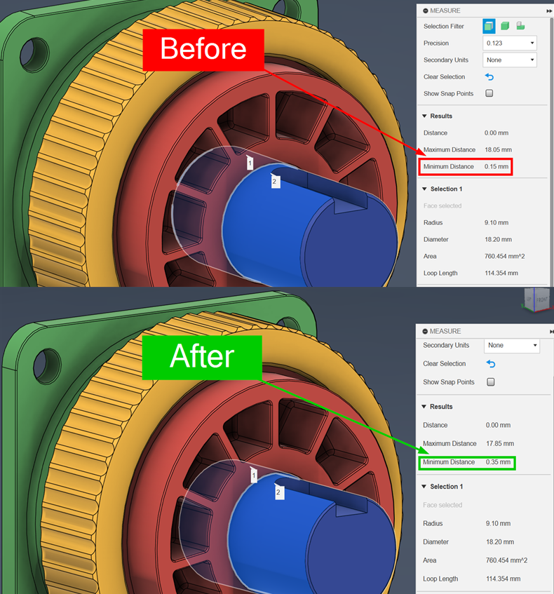 Mini 10:1 cycloidal gearbox +.2mm tolerances.