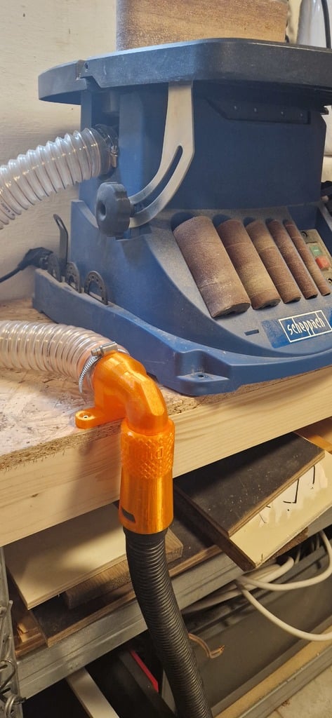 osVAC M32 DN50 Winkel mit Befestigungsplatte