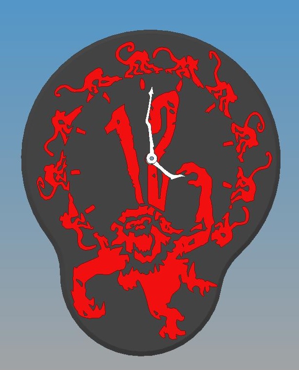 12 Monkeys Clock — miniatura 4