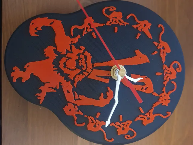 12 Monkeys Clock