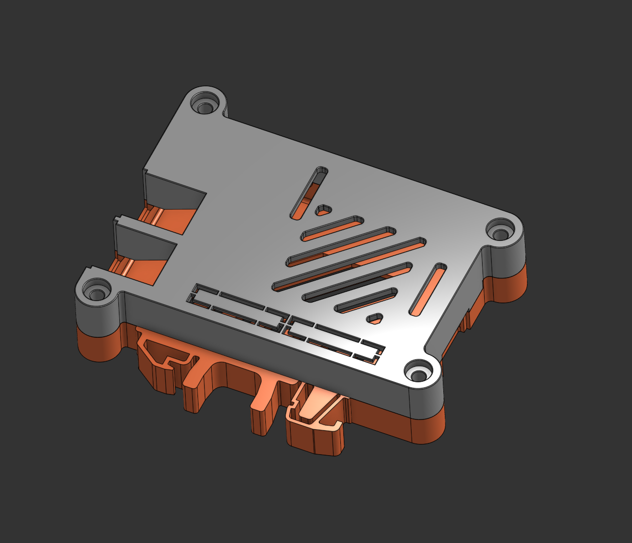 Raspberry Pi 3 Model B DIN Rail Mount (Hutschiene)