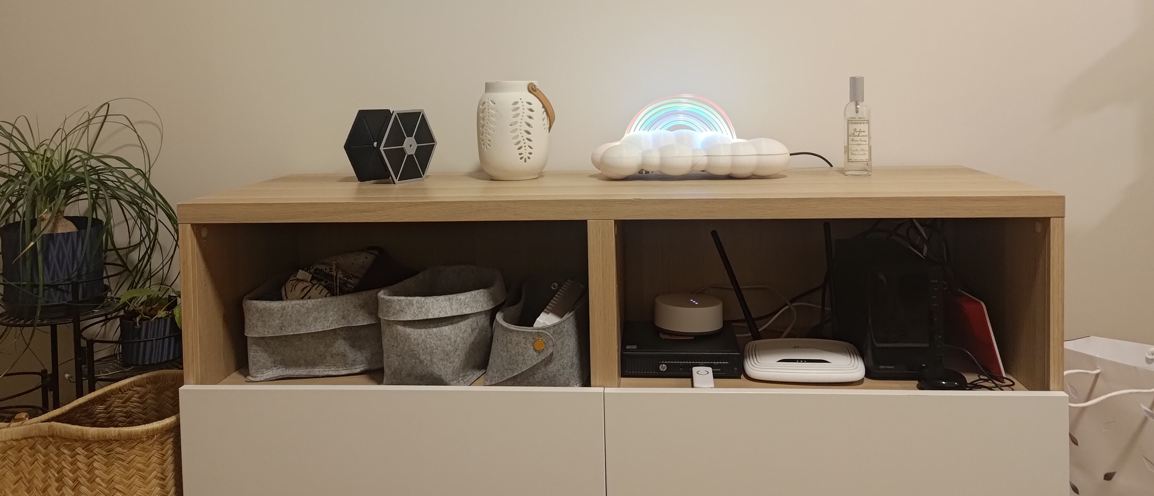 Framework-powered personal cloud with built-in down detectors