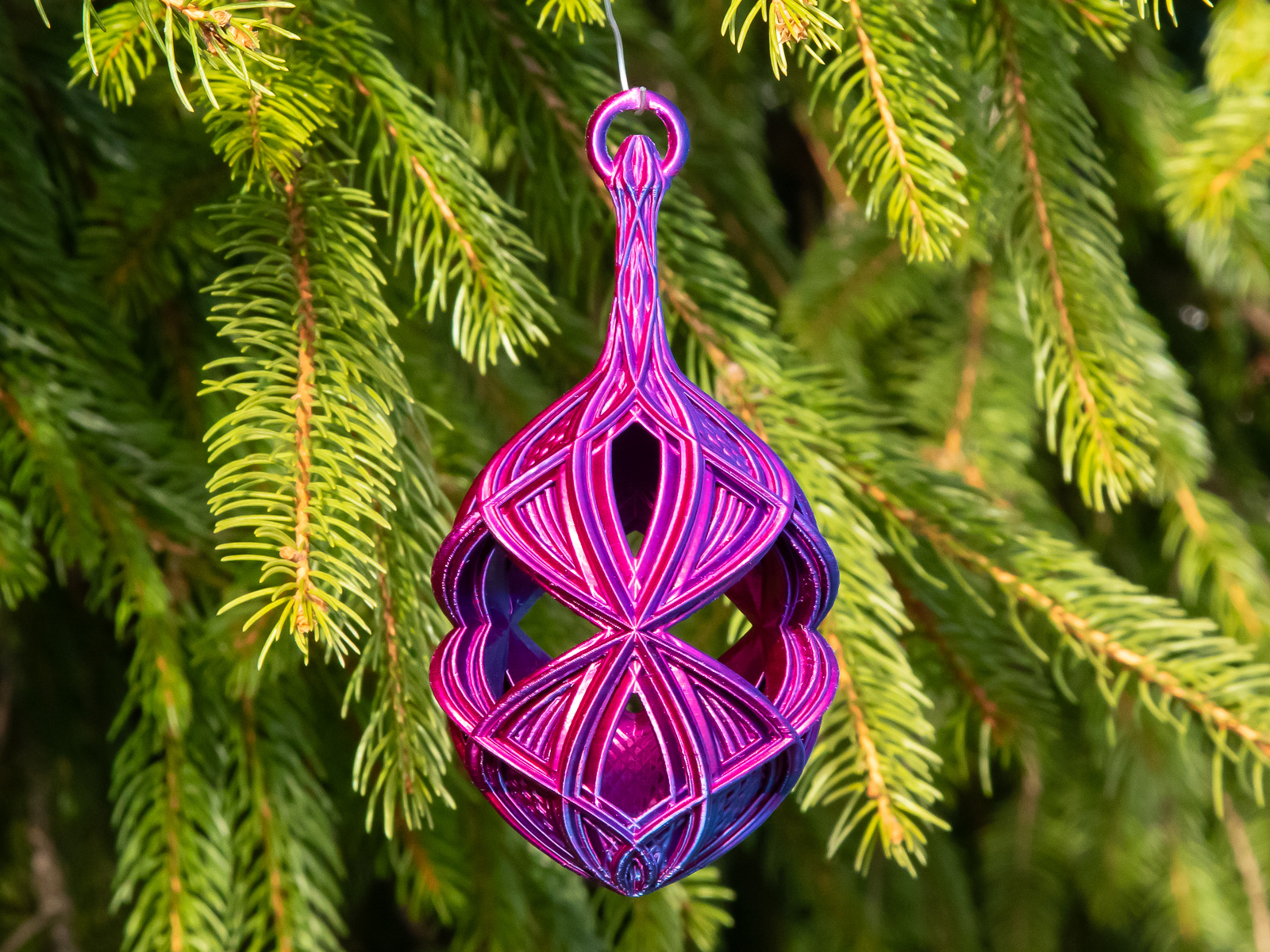 Kaleidoscope 1 Christmas Bulb 2024