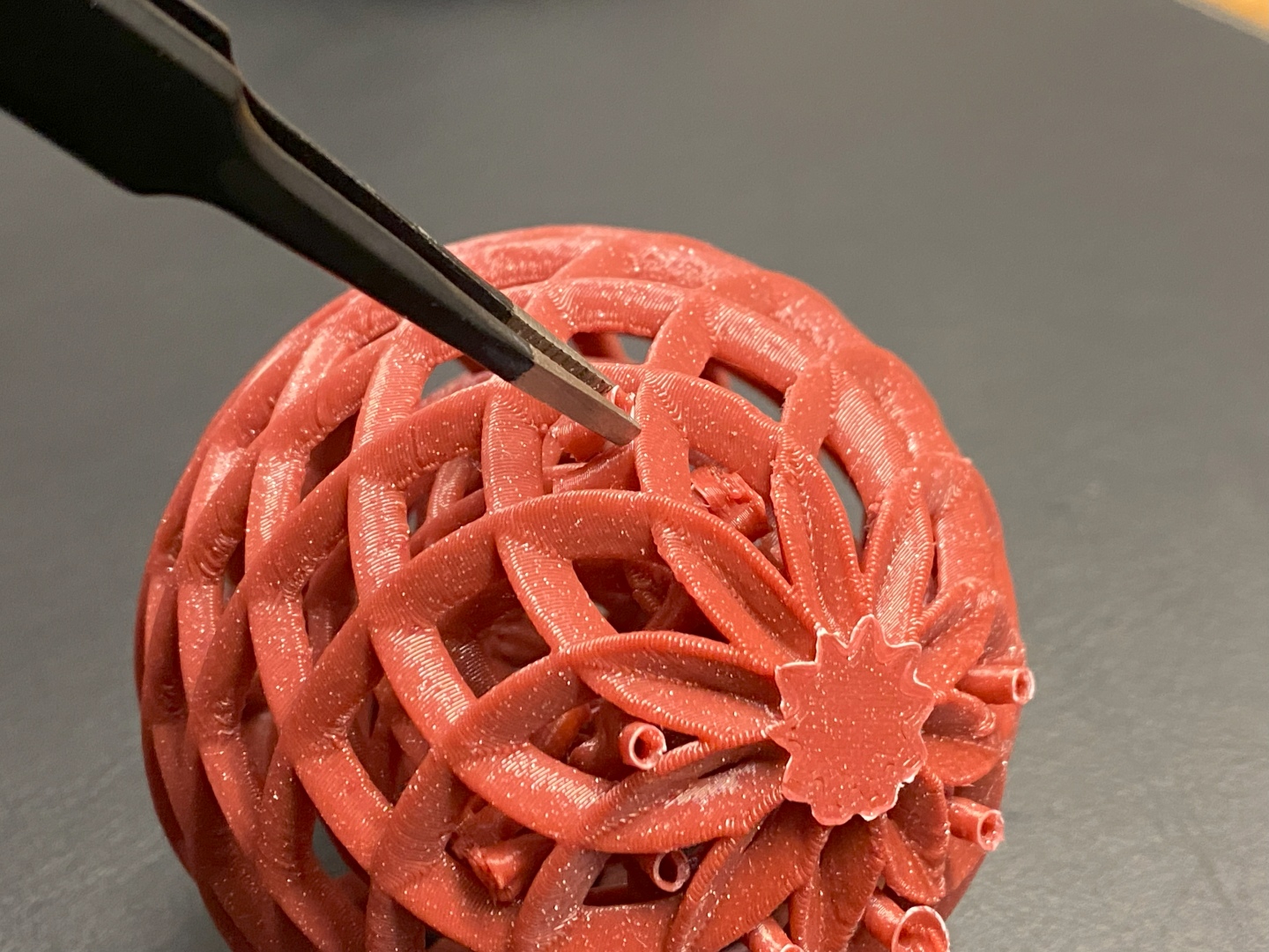 Nested Spiral Christmas Ball Ornament — miniatura 4