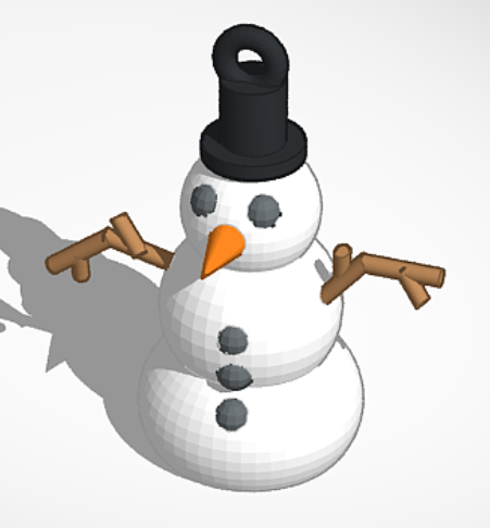 Snowman ornament