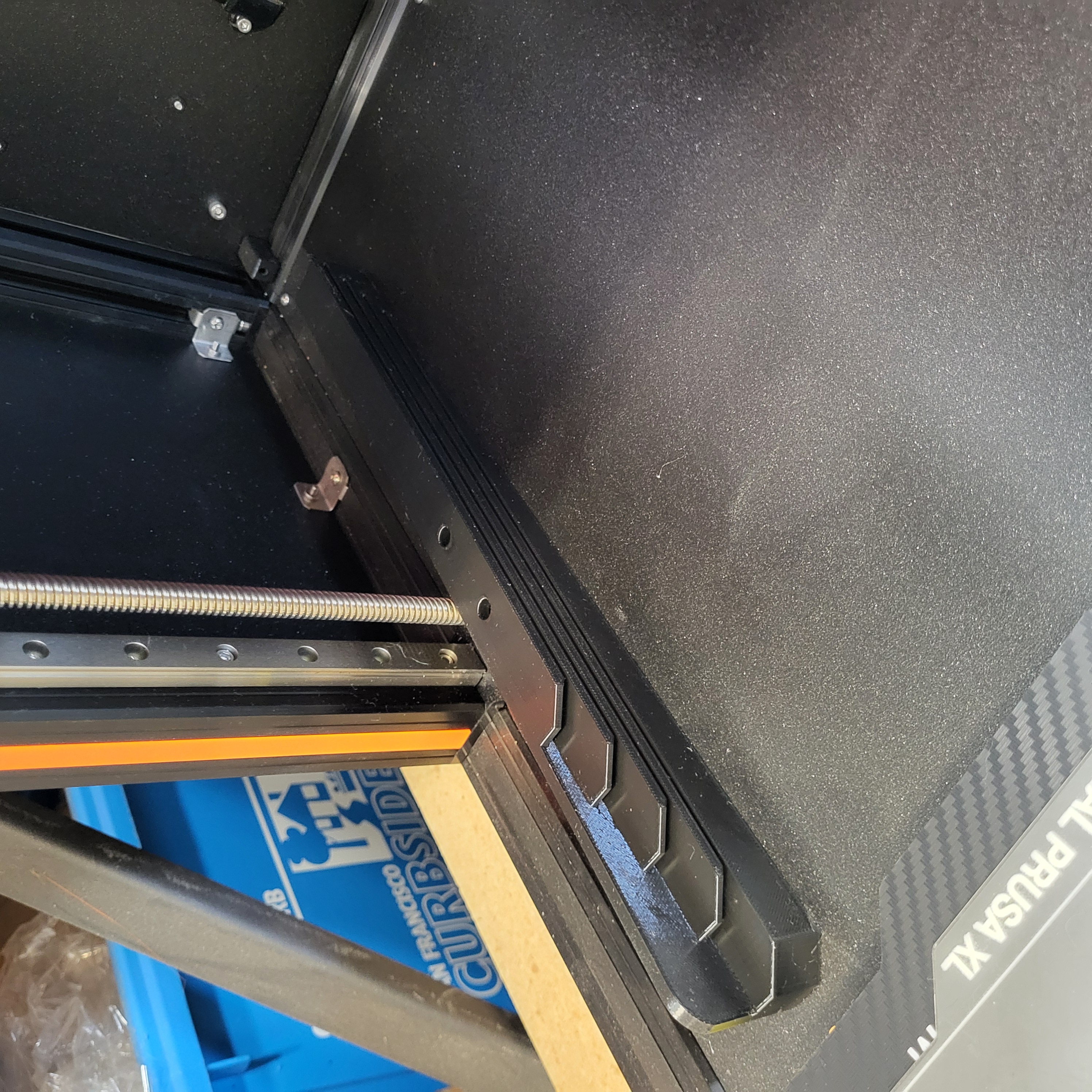 Prusa XL steel sheet rack/holder 4 sheets
