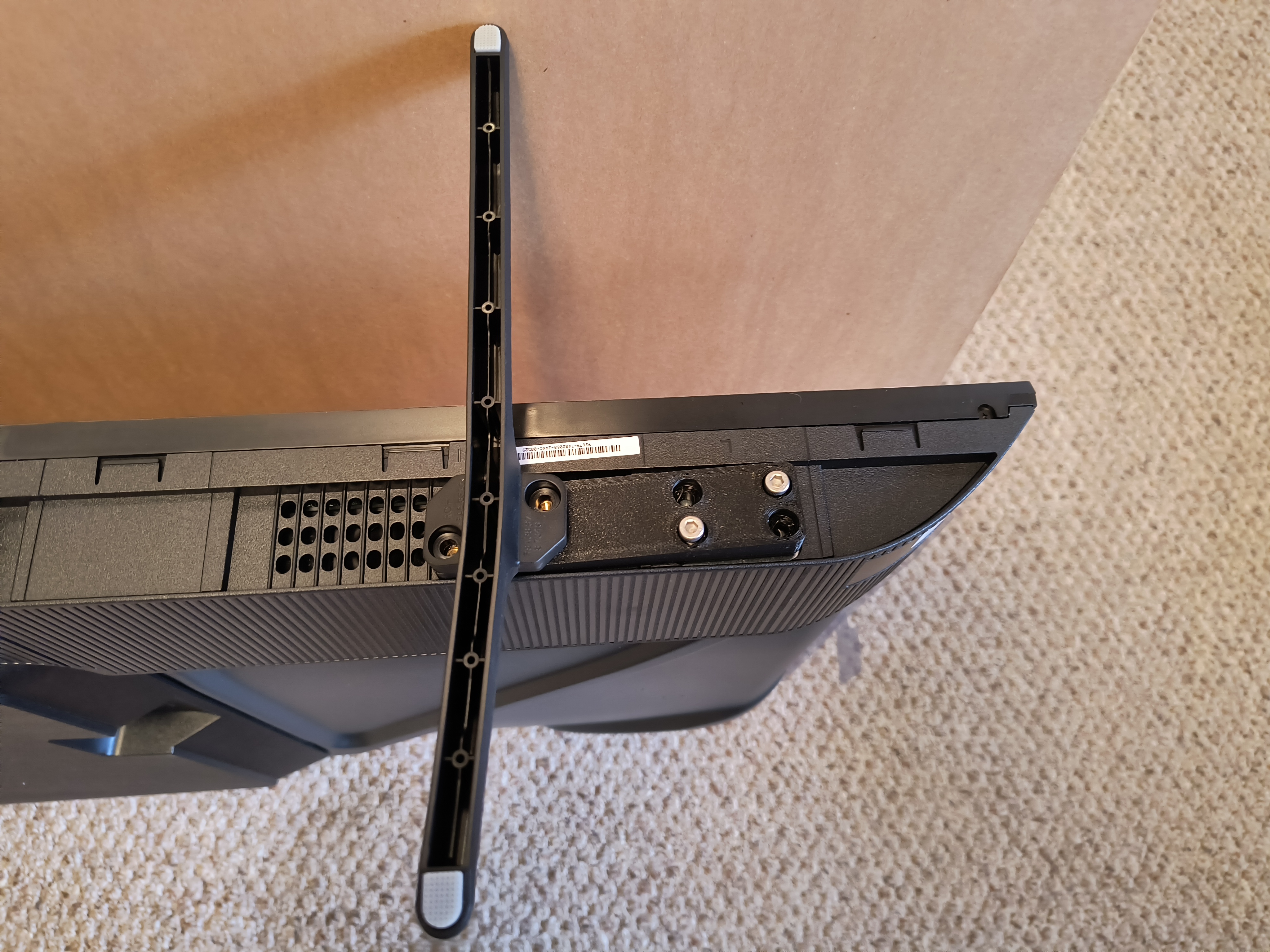 Hisense TV Leg Adjustment