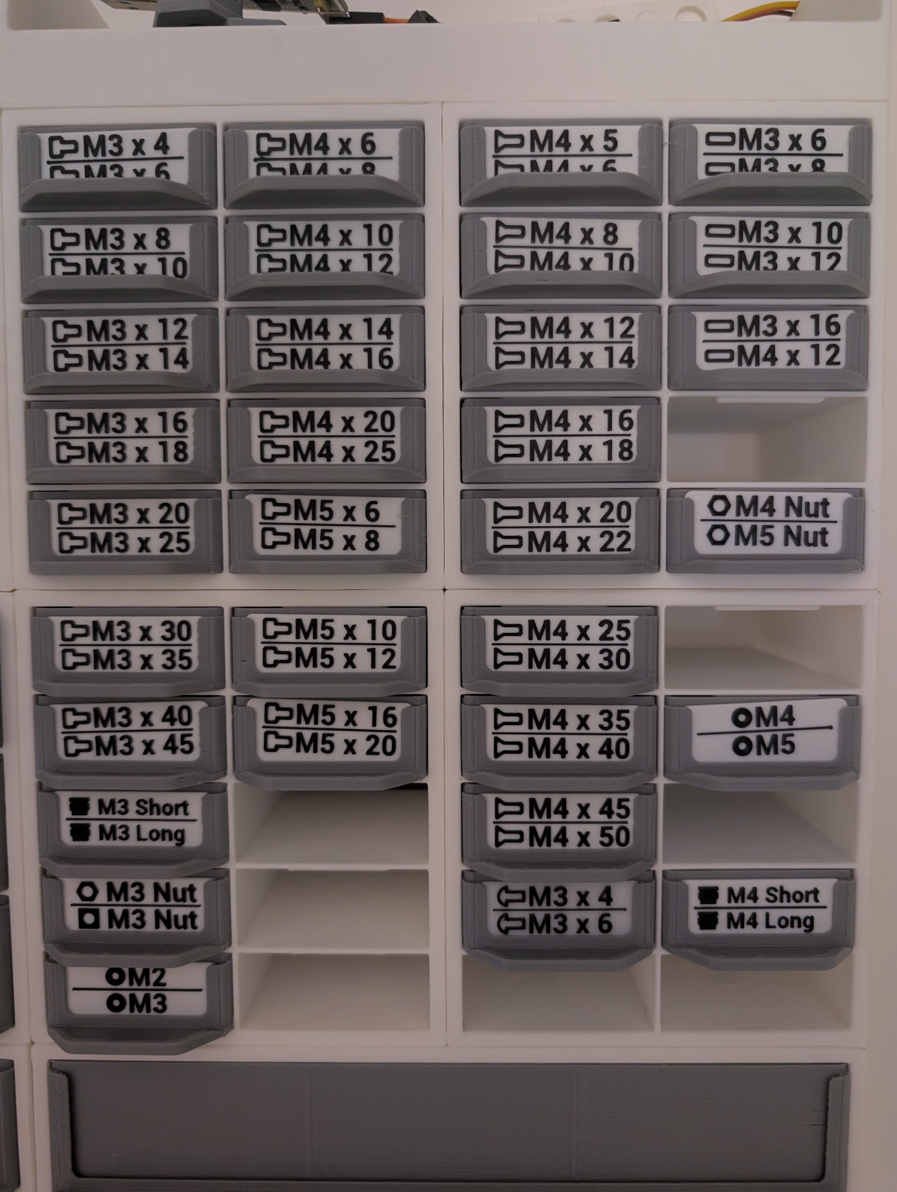 Labels for Modular Shelving System