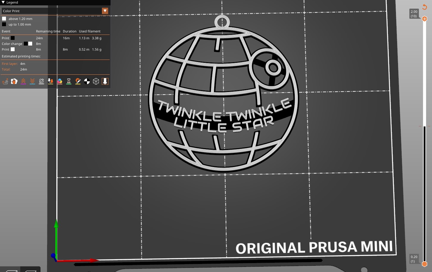 Twinkle Little Death Star Ornament — thumbnail 3