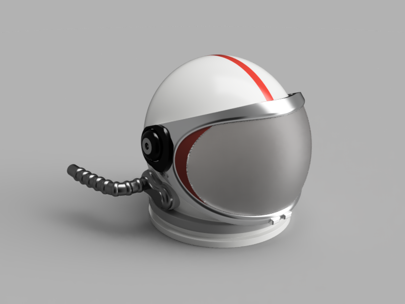 GI Joe Gemini (style) Astronaut Helmet by Jamie Claye | Download free ...