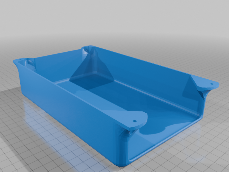 Under Desk storage box - Support-free version
