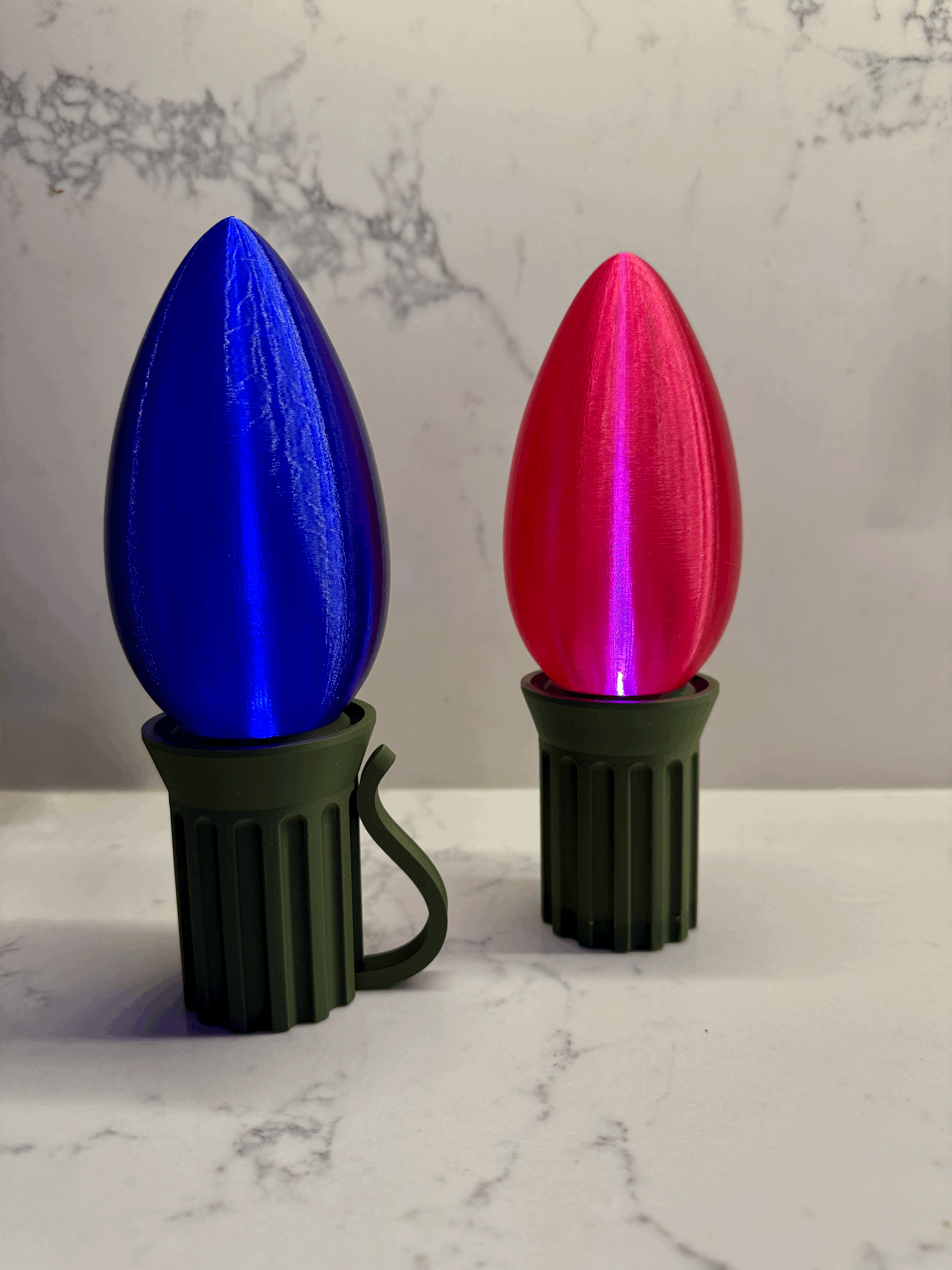 C9-Style Christmas Light Tealight Cover — thumbnail 2