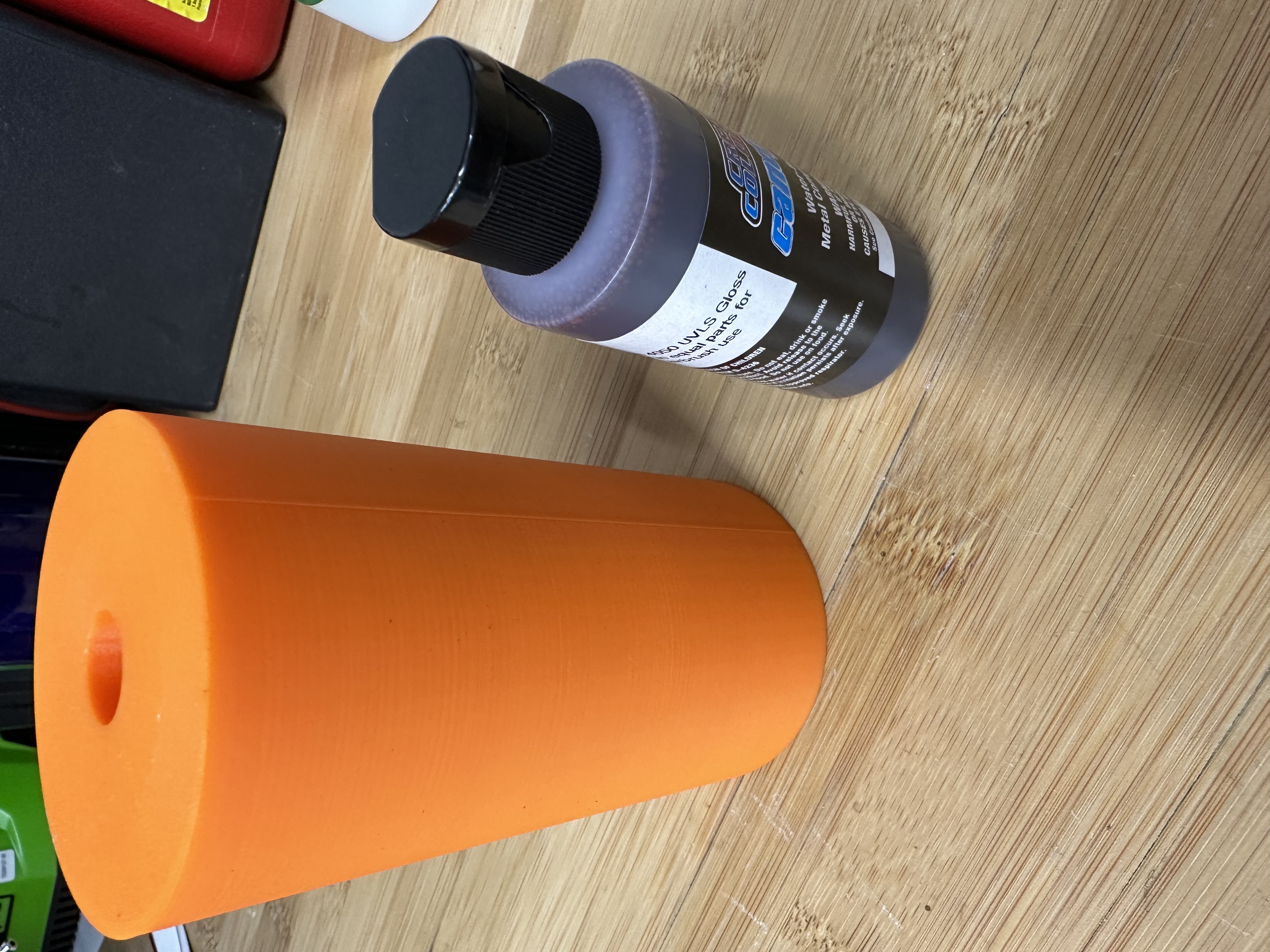 Createx 2 oz. bottle to spray can size adapter