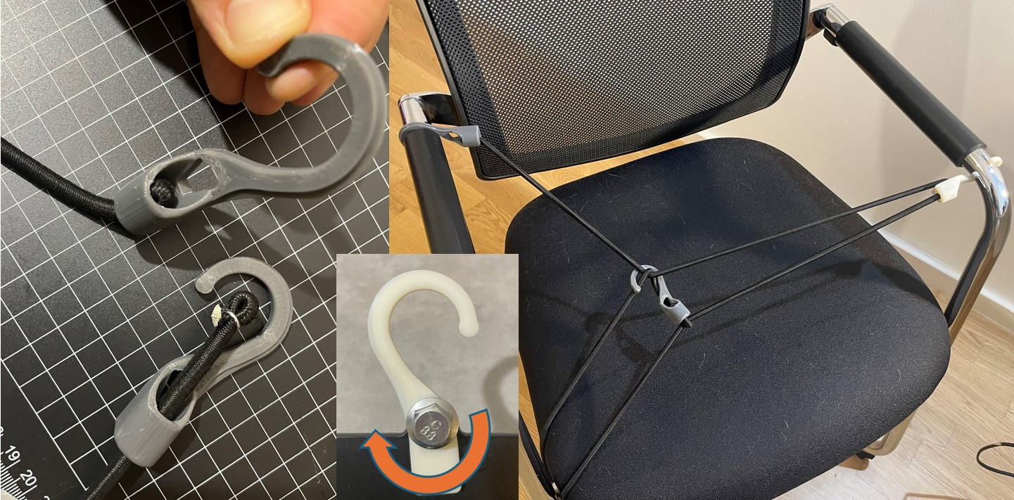Miniatura 6 do modelo 3D Alpha rope hook