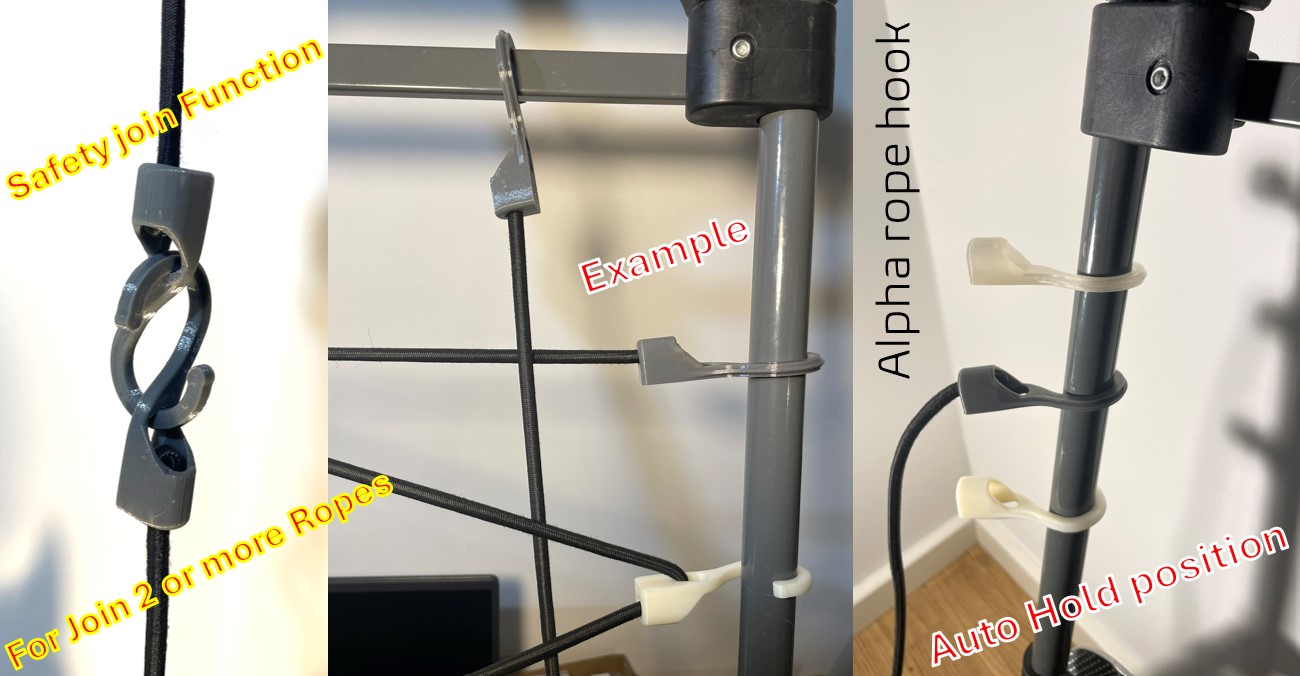 Miniatura 4 do modelo 3D Alpha rope hook
