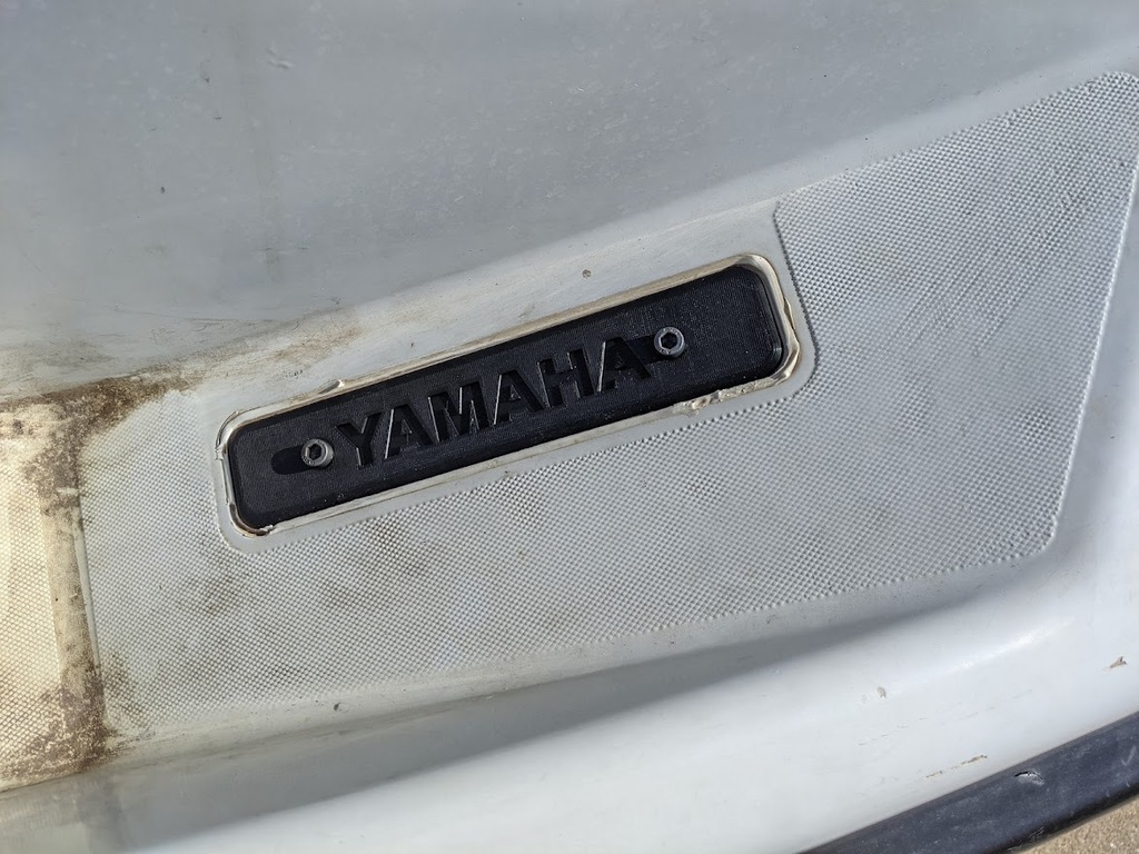 Yamaha PWC Oil Injection Cover