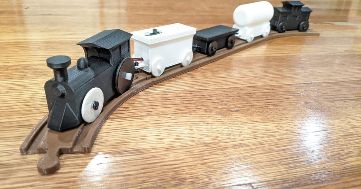 Free STL file Electric locomotive for Ikea Lillabo/Brio train (USB  rechargeable) — v2.0 ⚡・3D printer design to download・Cults