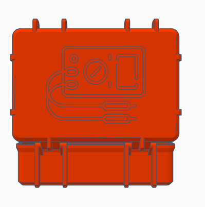 Miniatura 7 do modelo 3D Multimeter BOX - DVM832