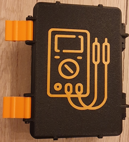Miniatura 2 do modelo 3D Multimeter BOX - DVM832