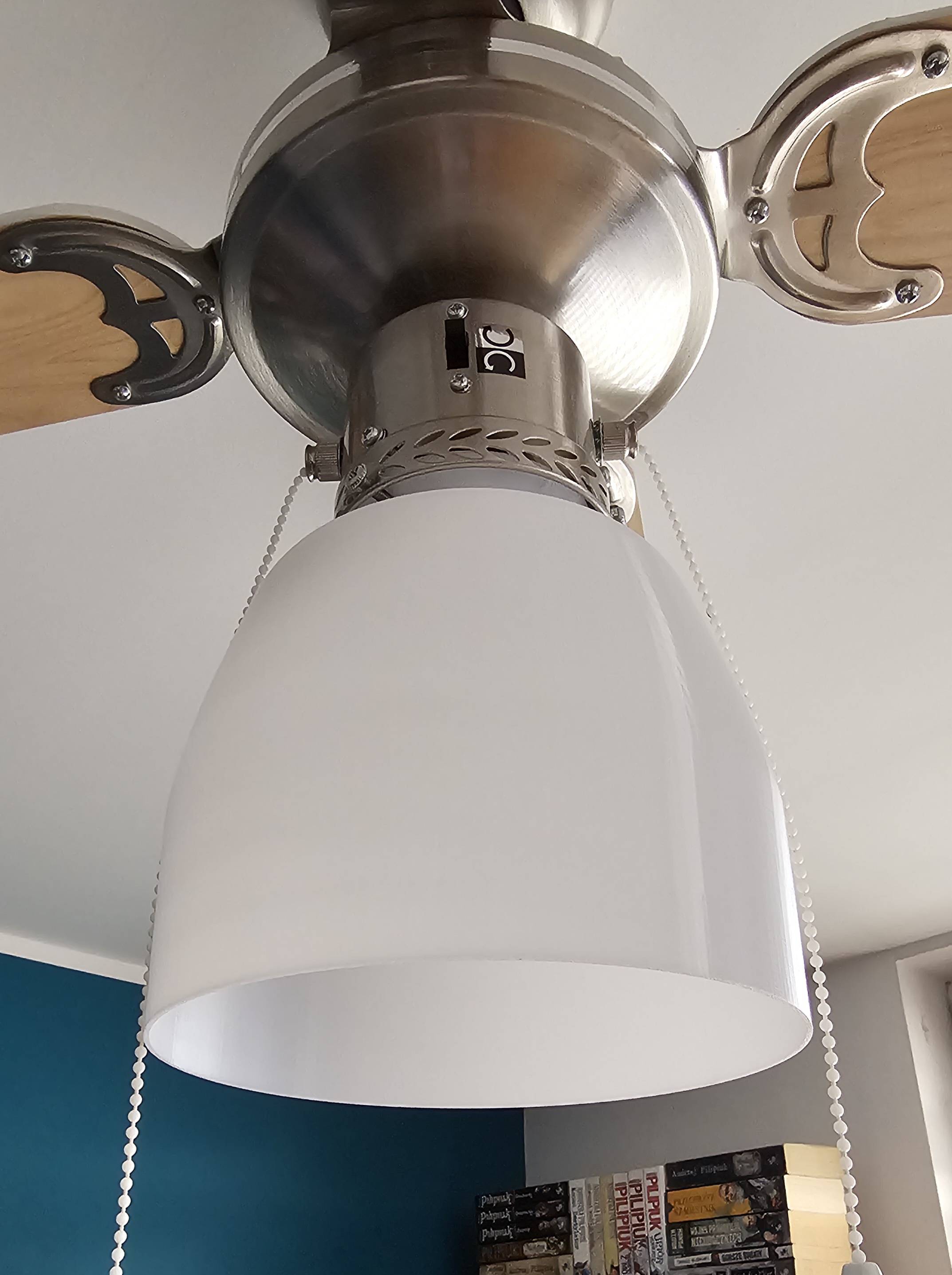 Lampshade for a fan from Lidl