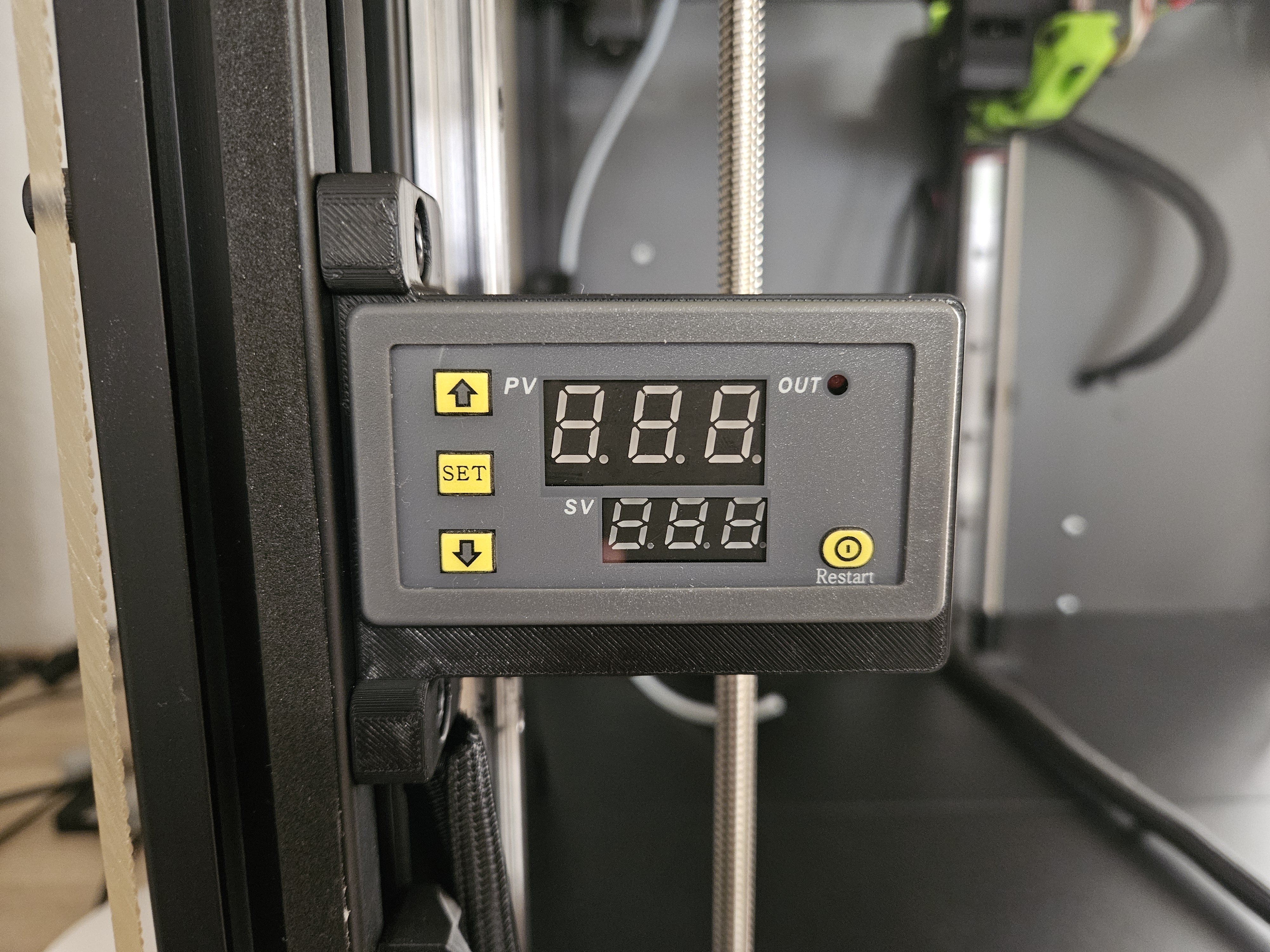 Miniatura 2 do modelo 3D W3230 temperature controller 3030 mount
