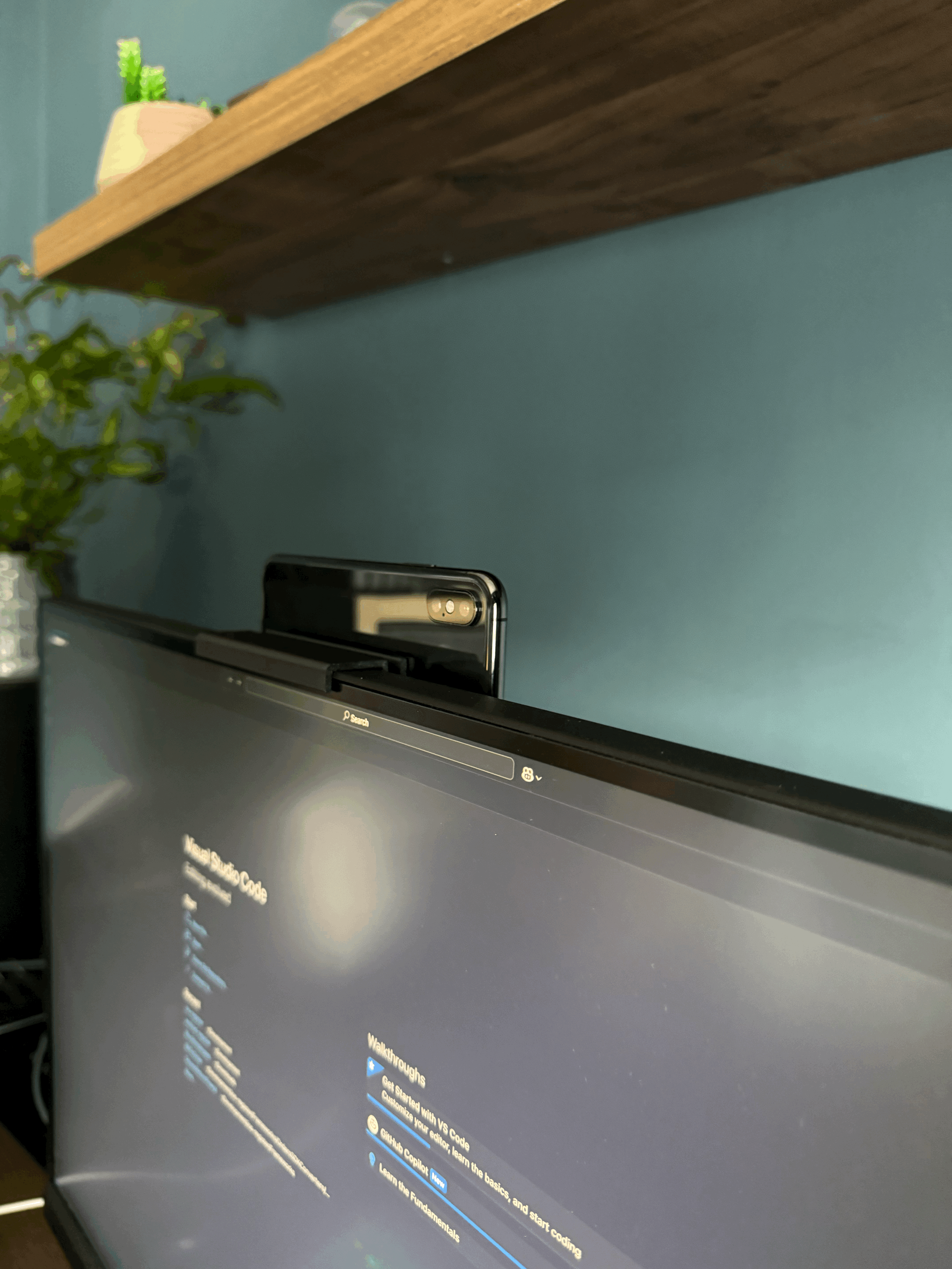 iPhone mount for Asus ProArt 27" - for continuity camera