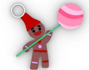 gingerbread cookie ornament