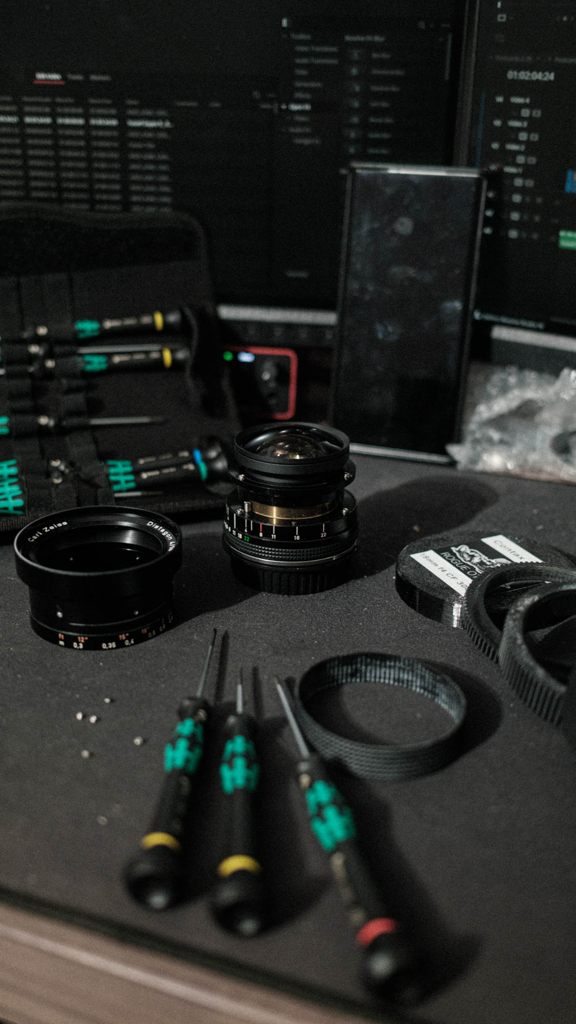 Contax Zeiss shims for Leitax EF Adapter
