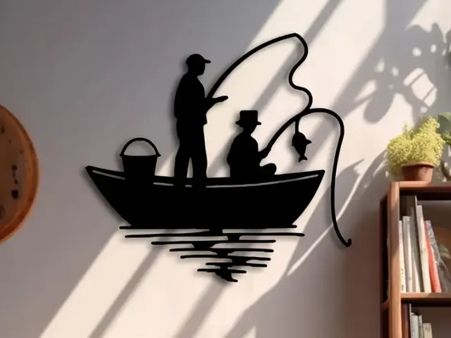 Fisherman Wall Art