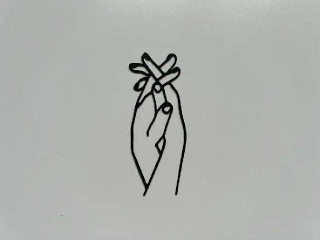 Hand in Hand Wall Art #1