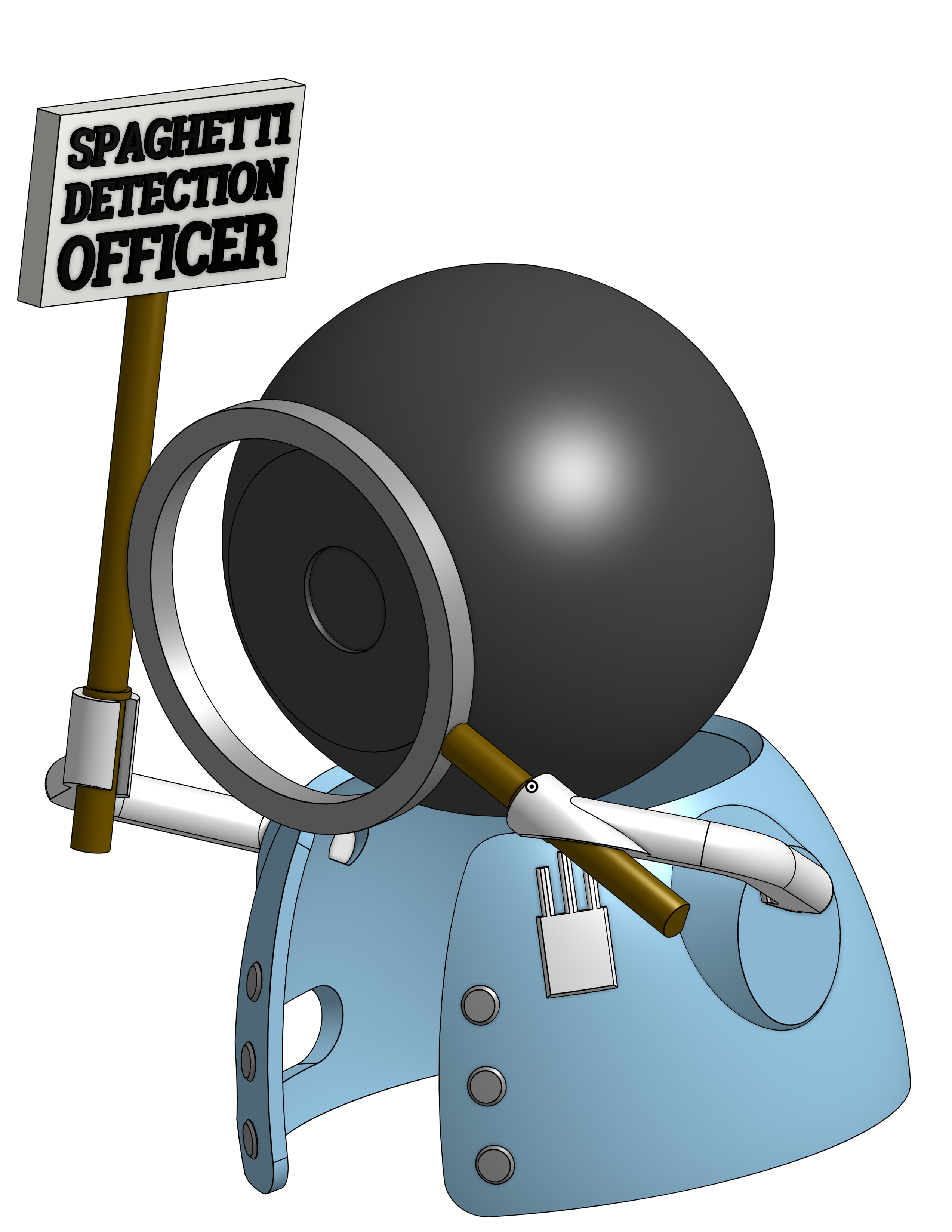 Mr. Buddy Camera (add a little flair to your Buddy 3D camera)
