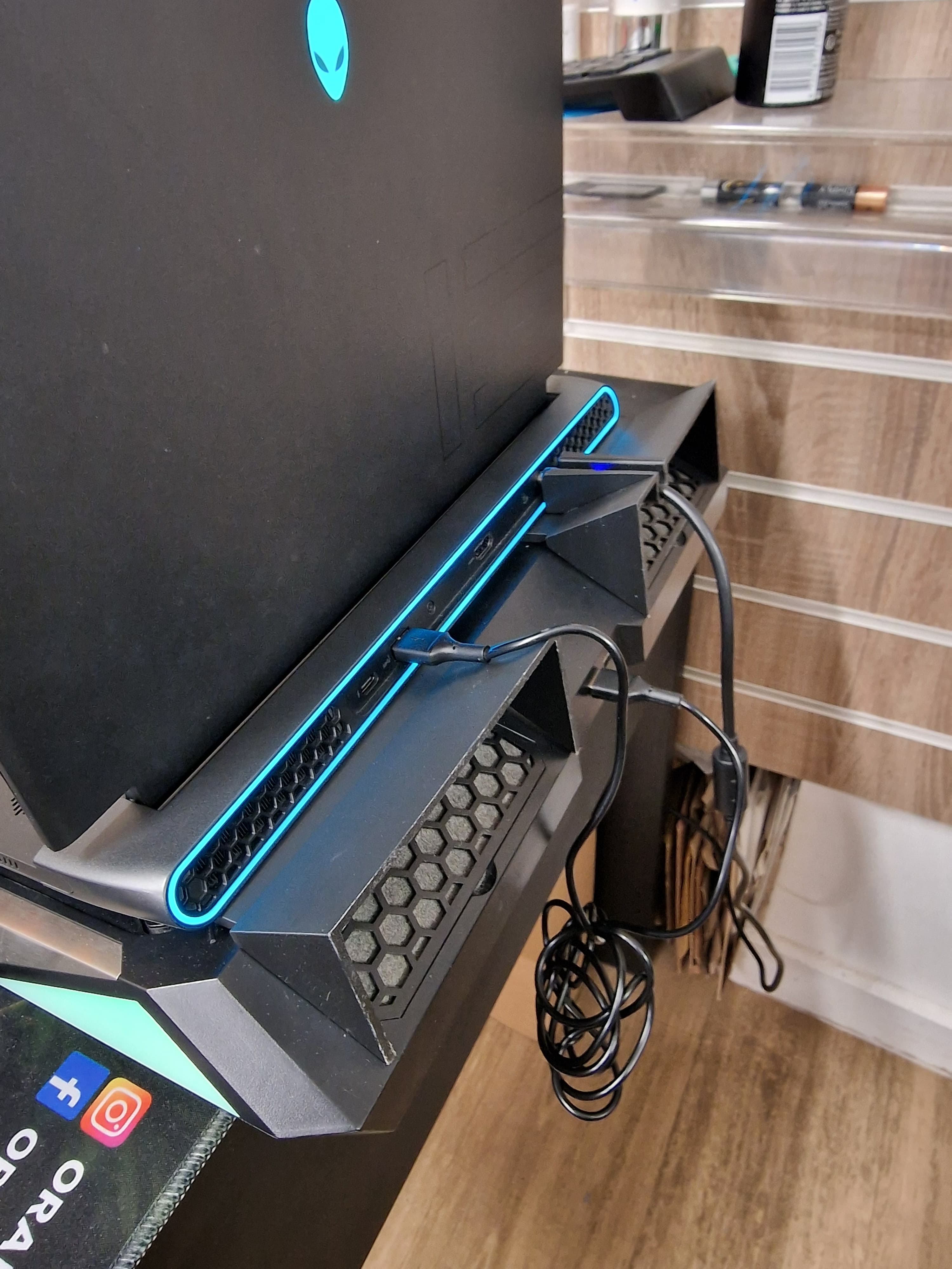 Alienware m15 IETS laptop cooler exhaust redirector