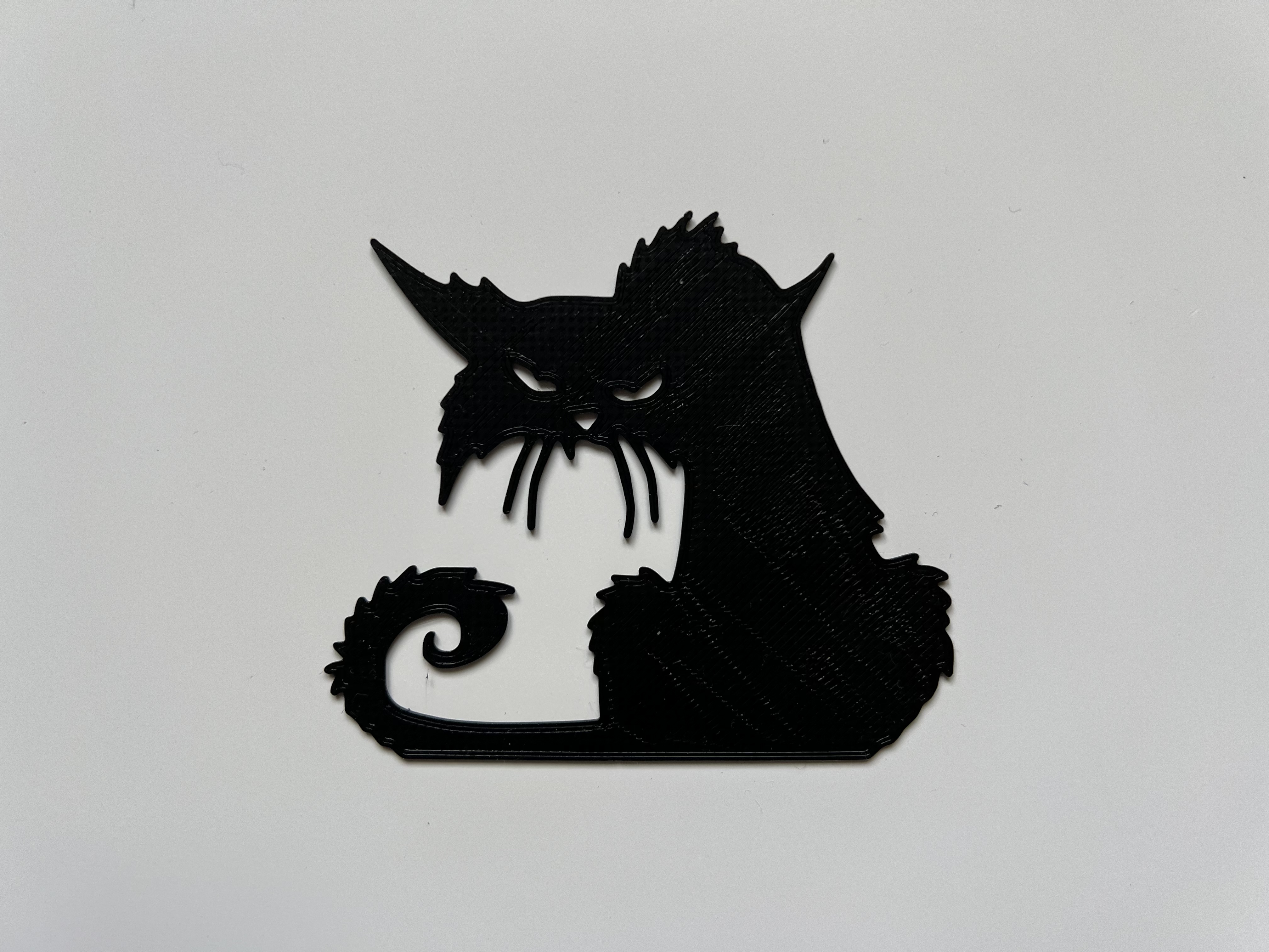 Angry Cat Wall Art #2