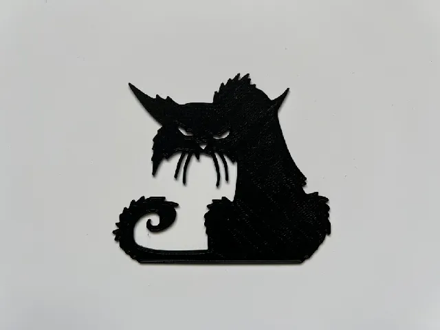 Angry Cat Wall Art #2