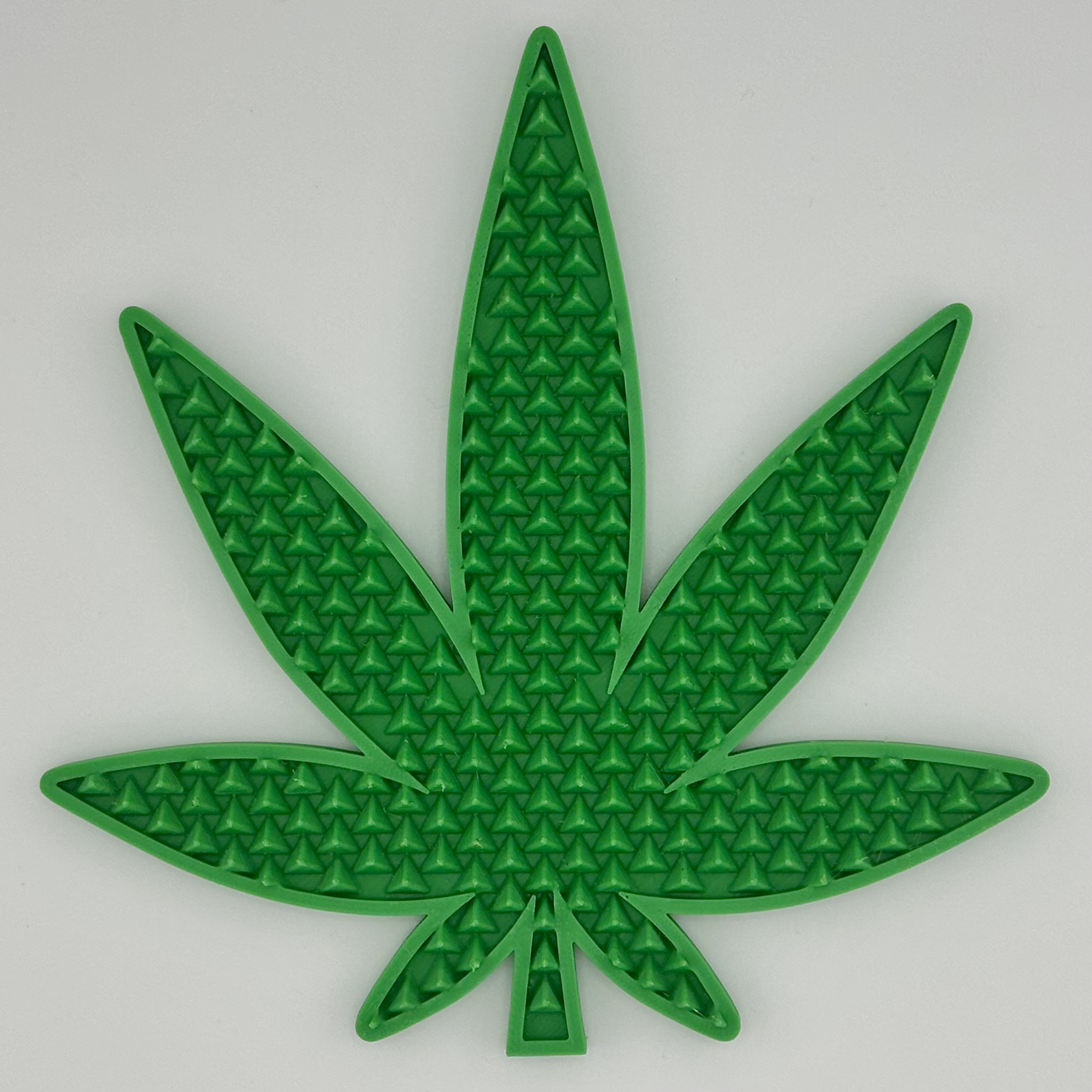 Cannabis Leaf Snowboard Stomp Pad — thumbnail 4