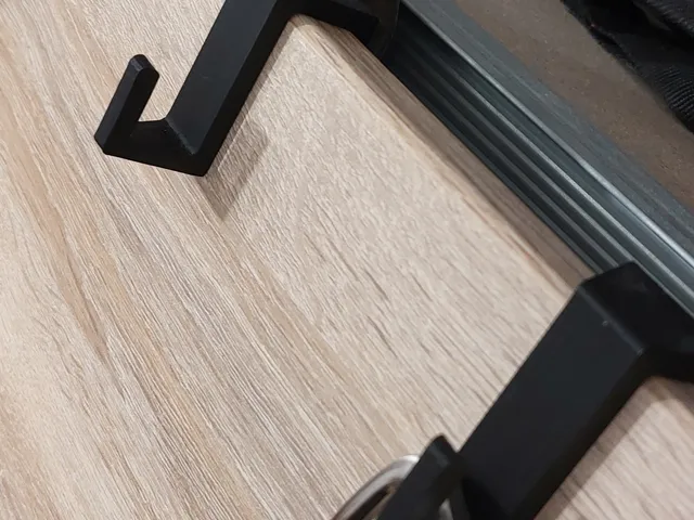 Hook for 17mm cabinet door