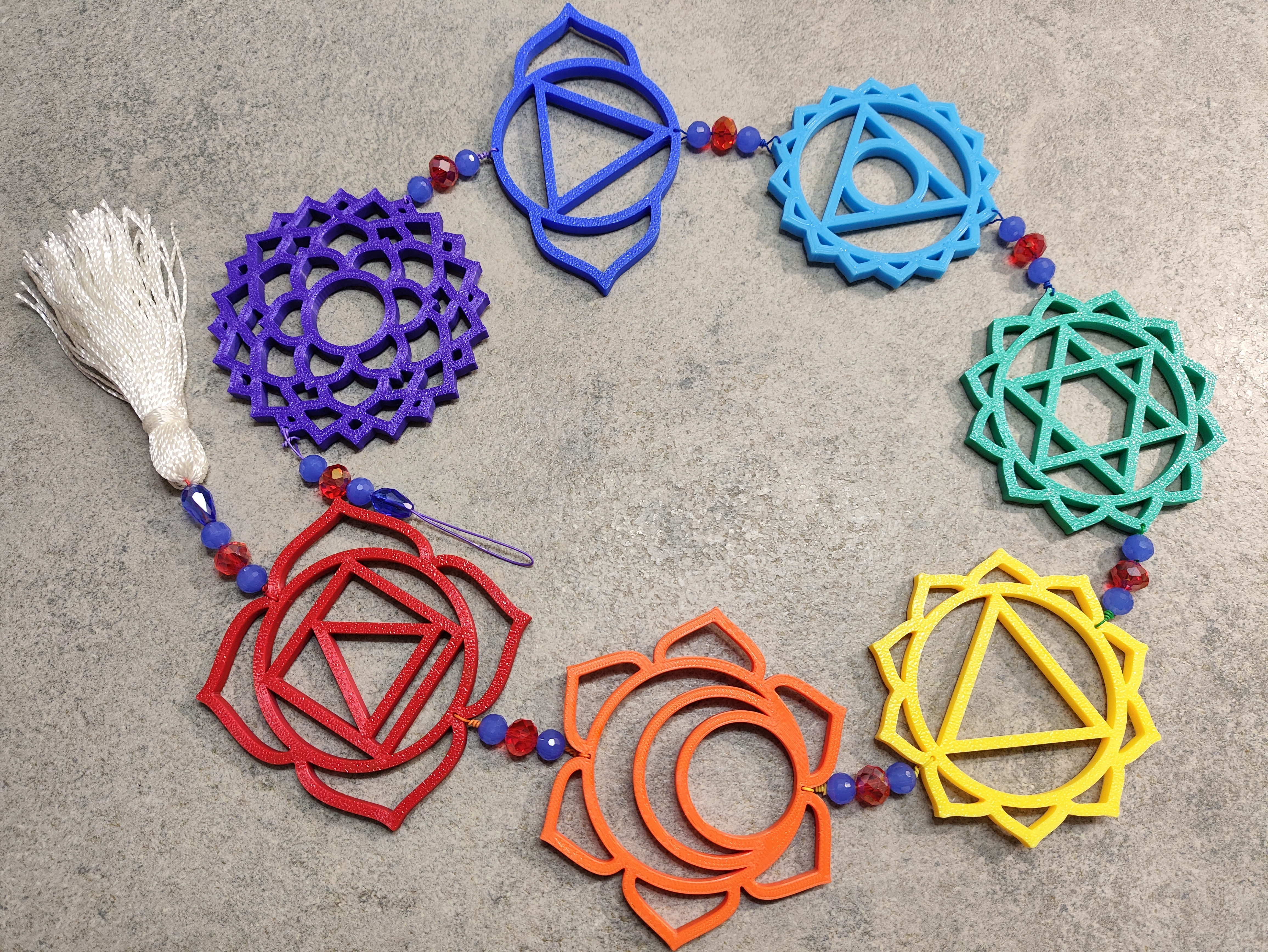 7 Chakras Ornament