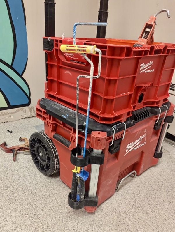 Milwaukee Packout Toolbox Accessory Mount — miniatura 6