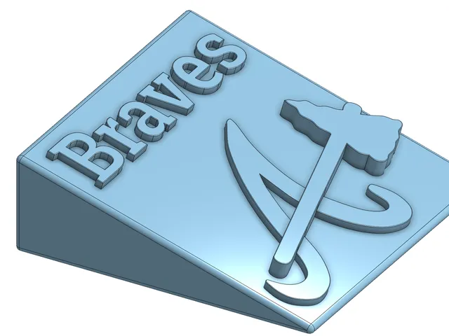 Braves Logo Plaque