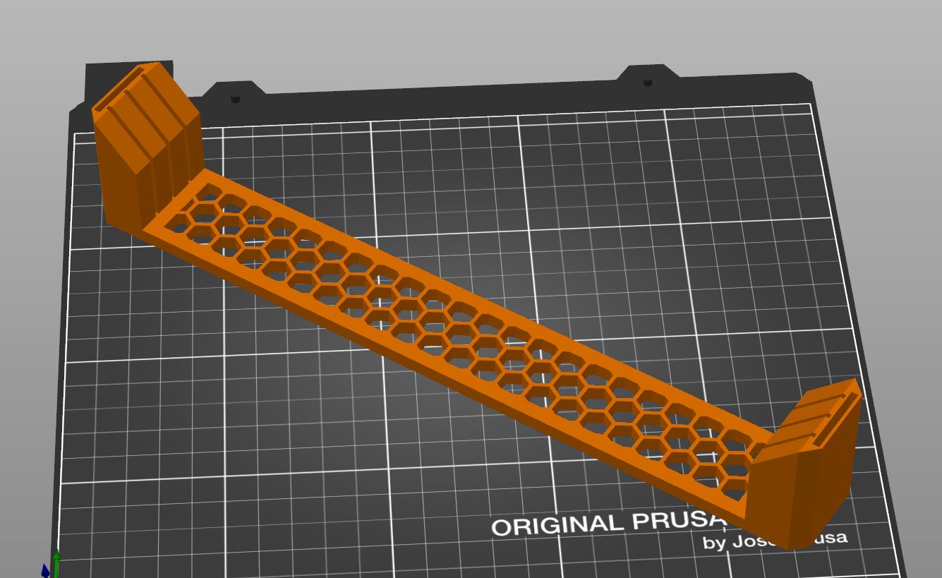Prusa Steel Sheet Holder W/ SD Card slots by BlackTJ Download free