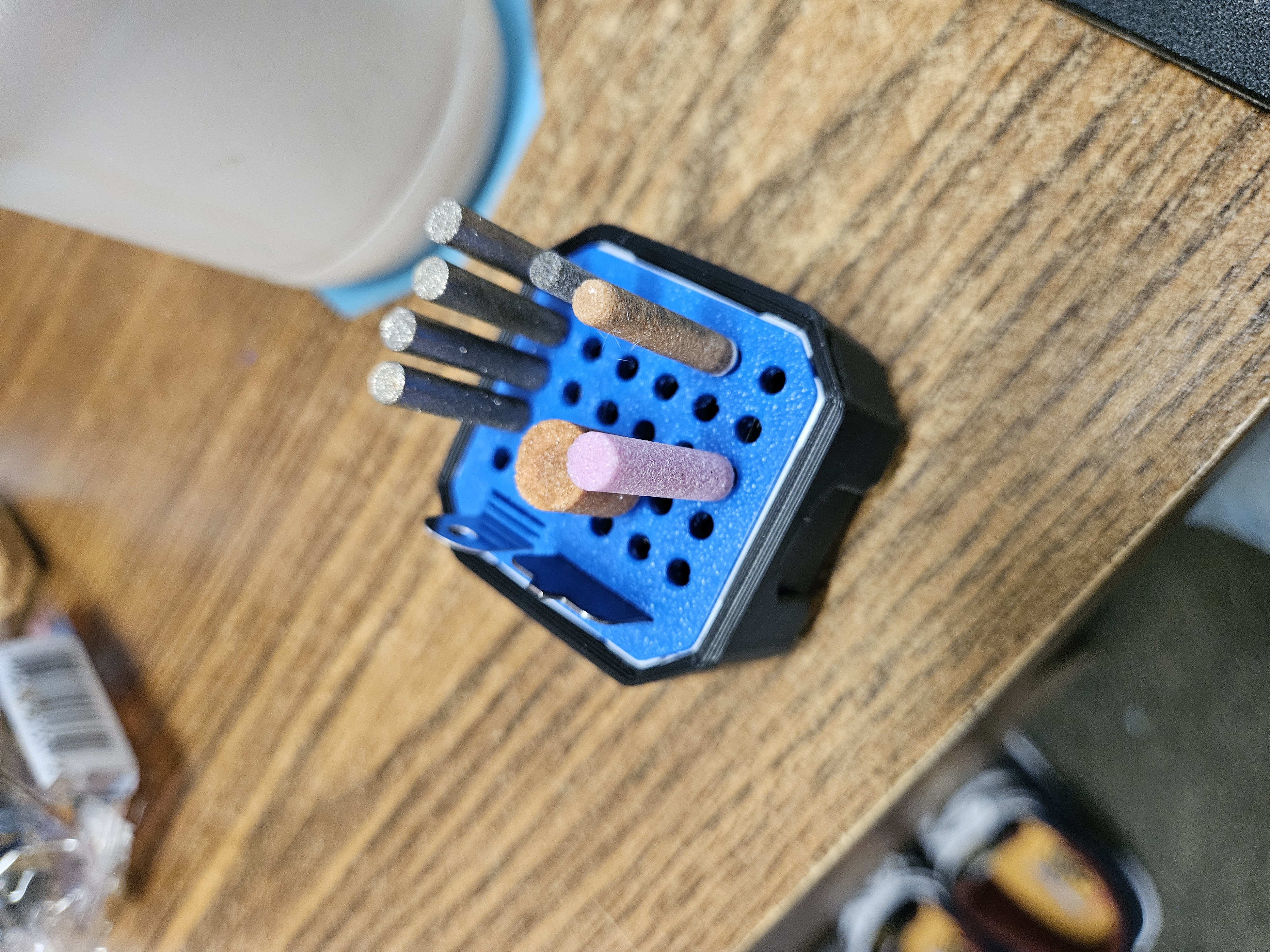 Multibin Top for Dremel Sharpener Kit