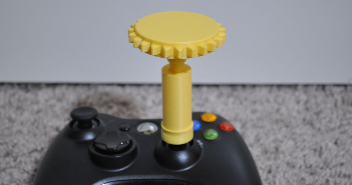 Xbox360_joysticks by Mark Download free STL model